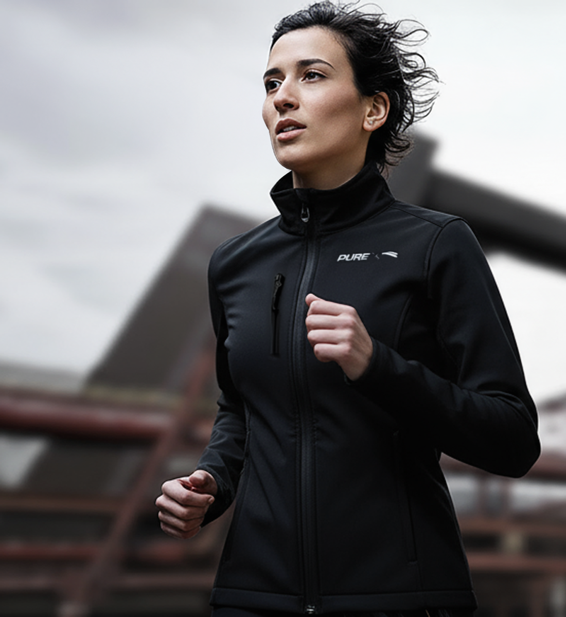 Pure X Pain  - Sofshell Jacke  mit Sticklogo