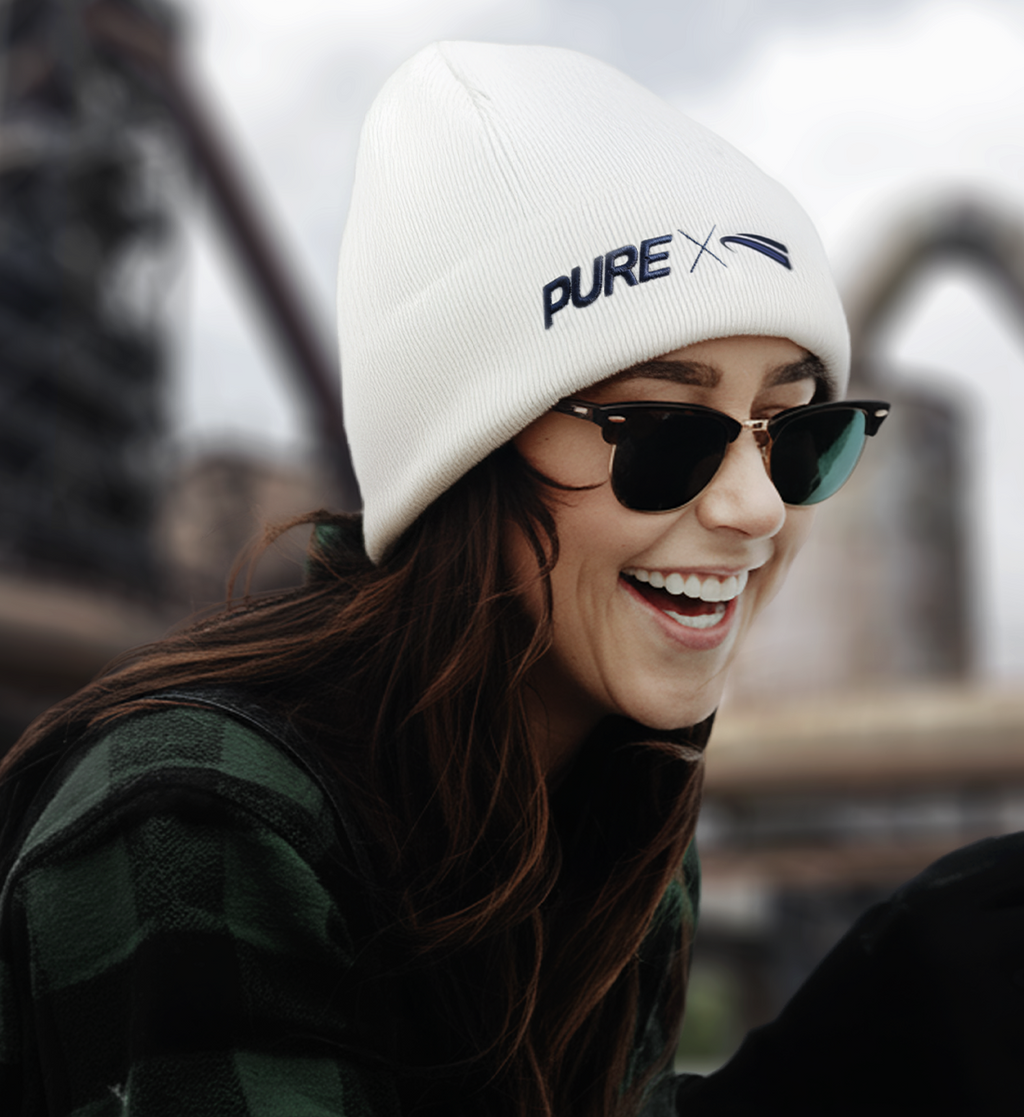 Pure X Pain  - Beanie mit Sticklogo