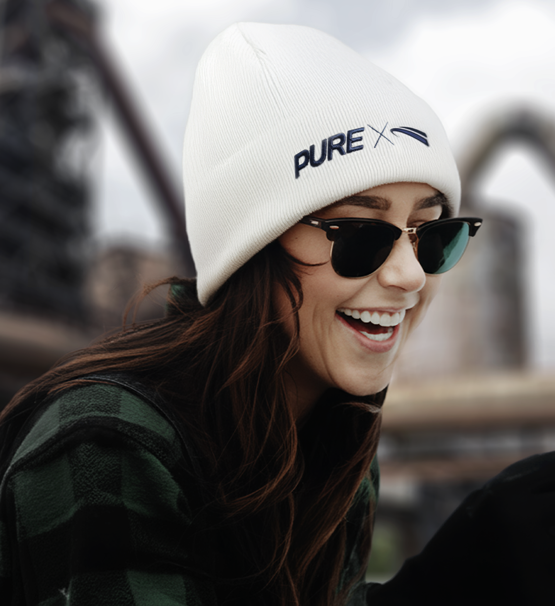 Pure X Pain  - Beanie mit Sticklogo