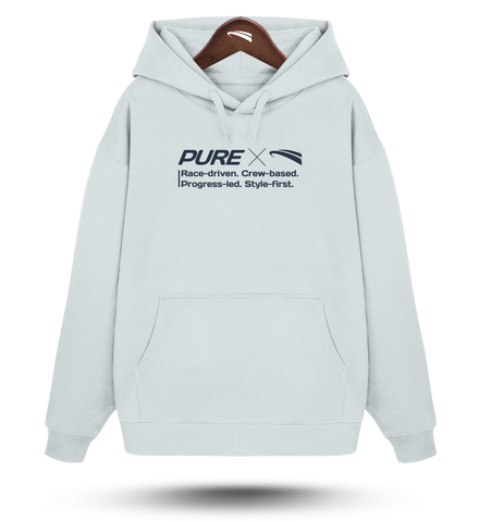 Pure X Paintrain  - Organic Oversized Hoodie 2.0 ST/ST