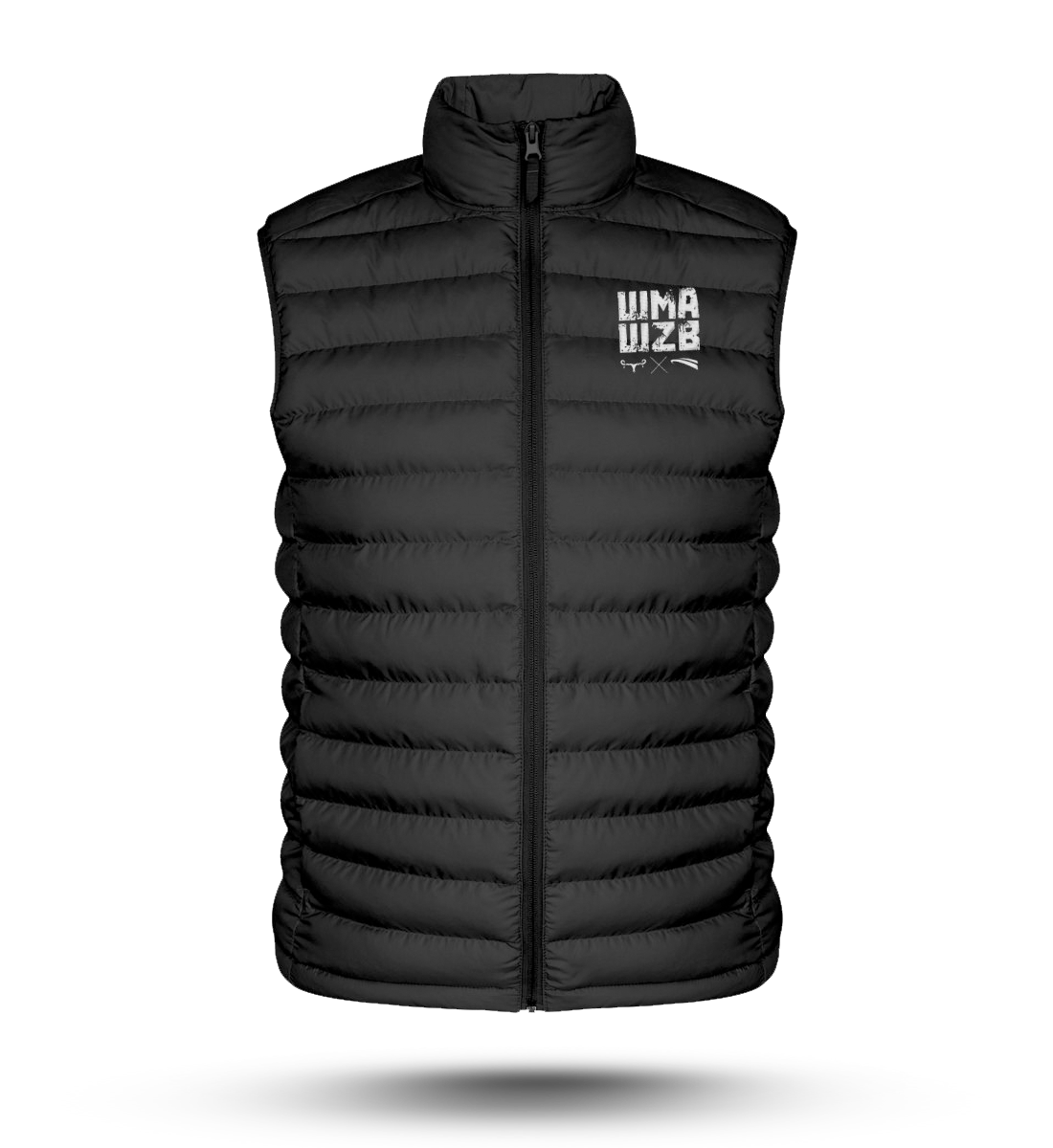 WMAWZB  - Steppweste mit Sticklogo