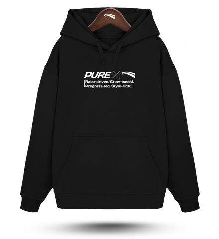 Pure X Paintrain  - Organic Oversized Hoodie 2.0 ST/ST