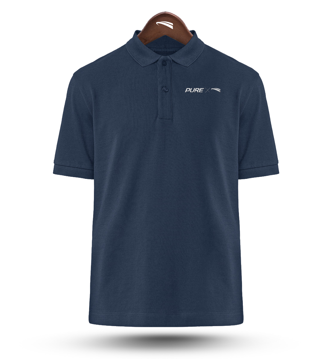 Pure X Pain  - Polo Shirt  mit Sticklogo