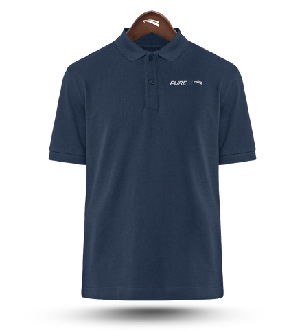 Pure X Paintrain  - Unisex Organic Polo-Shirt ST/ST mit Stick