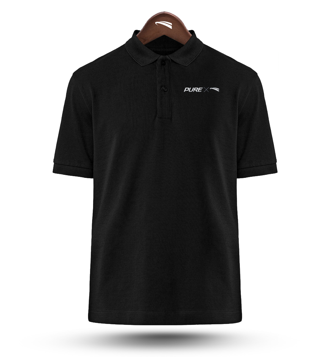 Pure X Pain  - Polo Shirt  mit Sticklogo