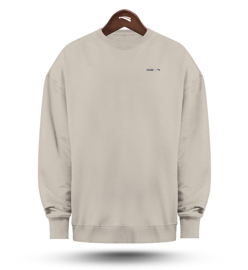 Pure X Pain - Sudadera gruesa con logo bordado