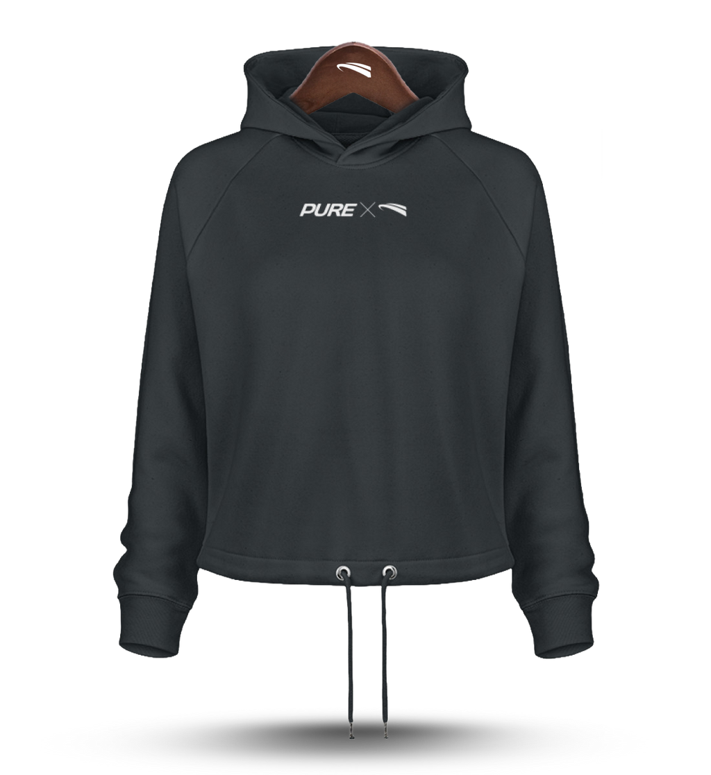 Pure X Pain - Damen Hoodie mit Kordelzugbündchen