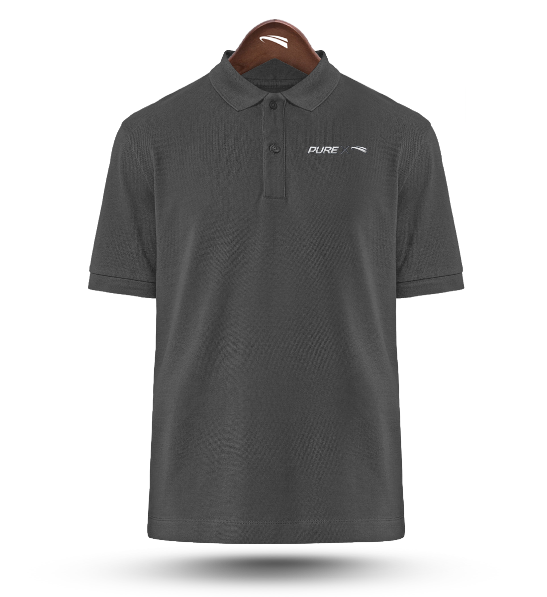 Pure X Pain  - Polo Shirt  mit Sticklogo