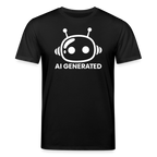 AI Generated  Unisex T-Shirt Frontprint - Schwarz