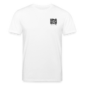 WMAWZB Unisex T-Shirt Hell mit Statement Backprint - Weiß