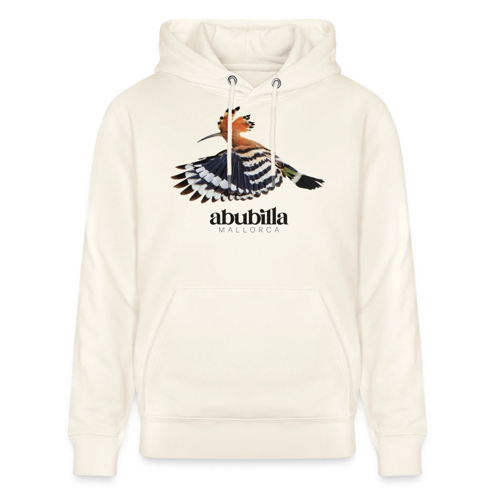 Abubilla Unisex Bio-Hoodie - Naturweiß 