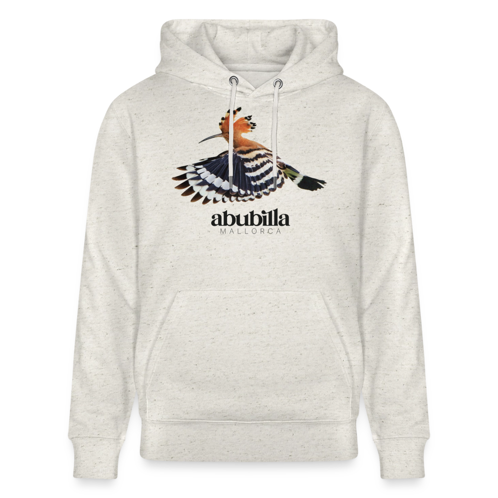 Abubilla Unisex Bio-Hoodie - Beige meliert