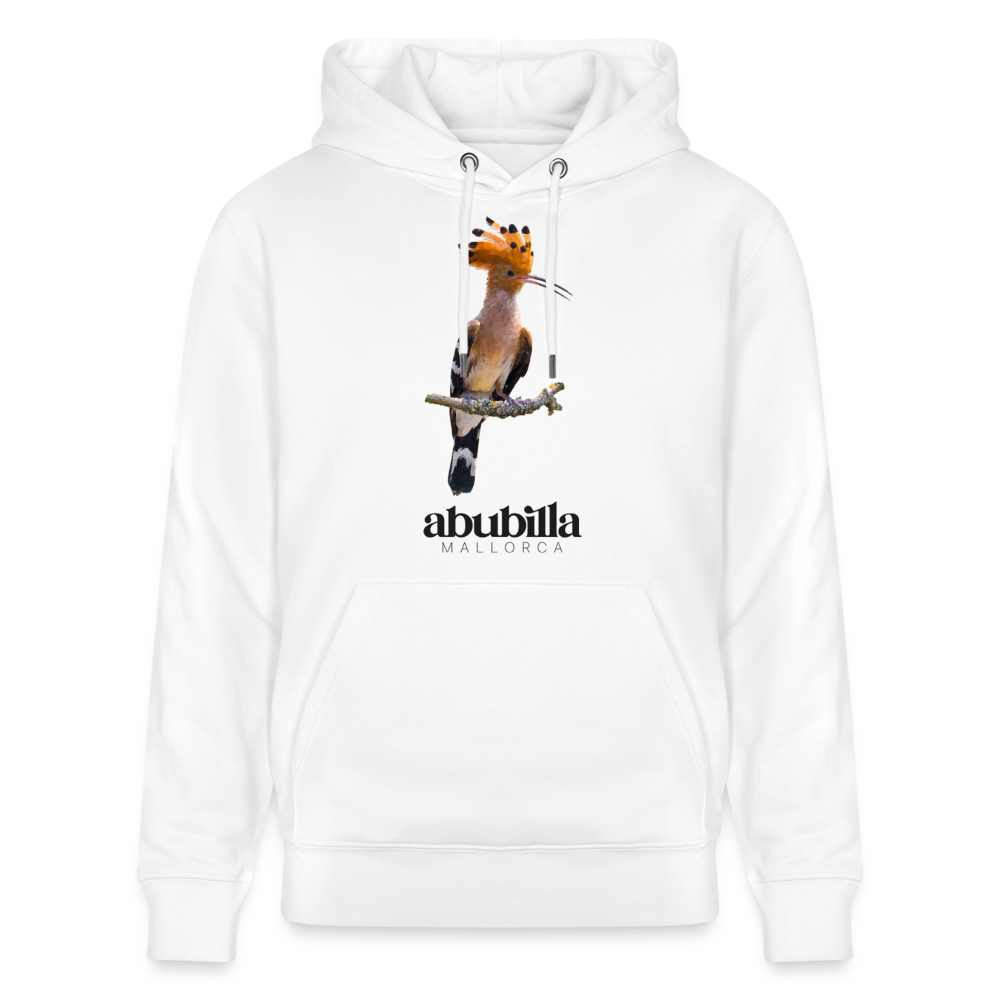 Abubilla Unisex Bio-Hoodie - Weiß