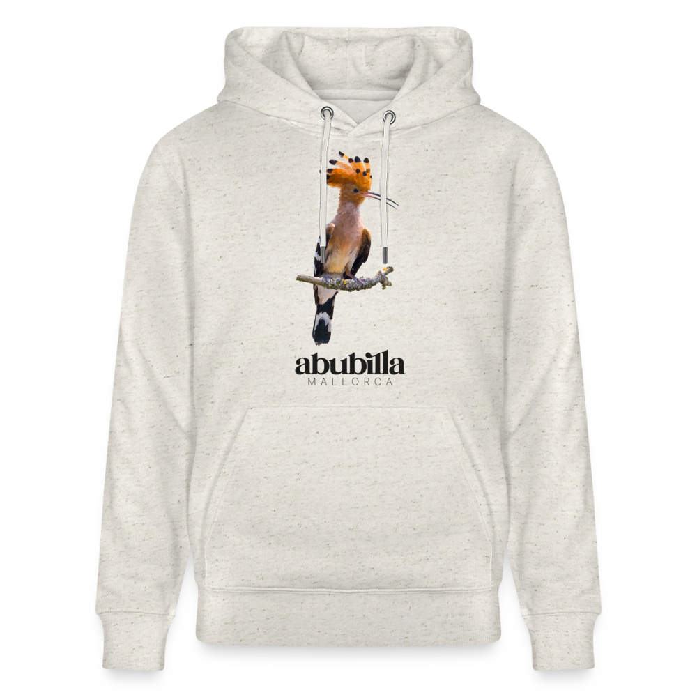 Abubilla Unisex Bio-Hoodie - Beige meliert