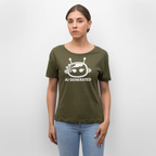 AI Generated Female Bot Frauen Bio-T-Shirt - Khaki