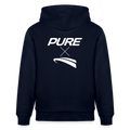 Pure x Pain Unisex Hoodie Navy mit Signature-Backprint