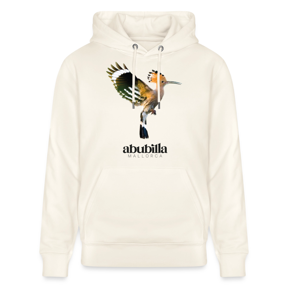 Abubilla Unisex Bio-Hoodie - Naturweiß 