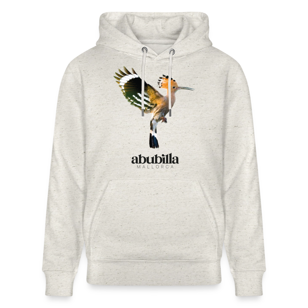 Abubilla Unisex Bio-Hoodie - Beige meliert