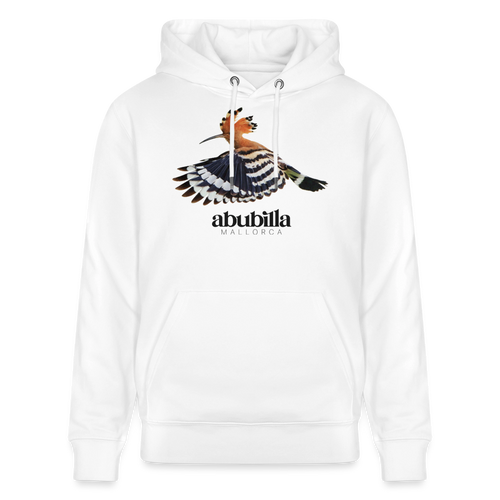 Abubilla Unisex Bio-Hoodie - Weiß