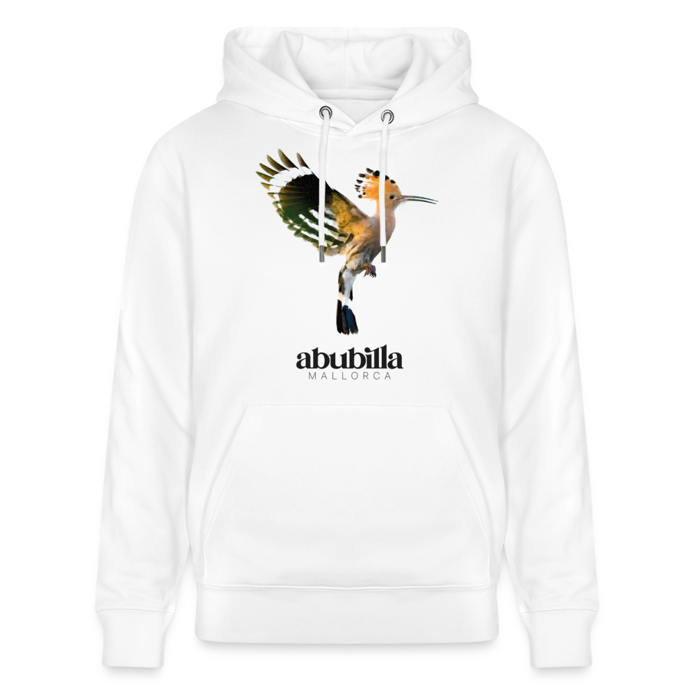 Abubilla Unisex Bio-Hoodie - Weiß