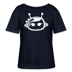 AI Female Bot Frauen Bio-T-Shirt - Navy