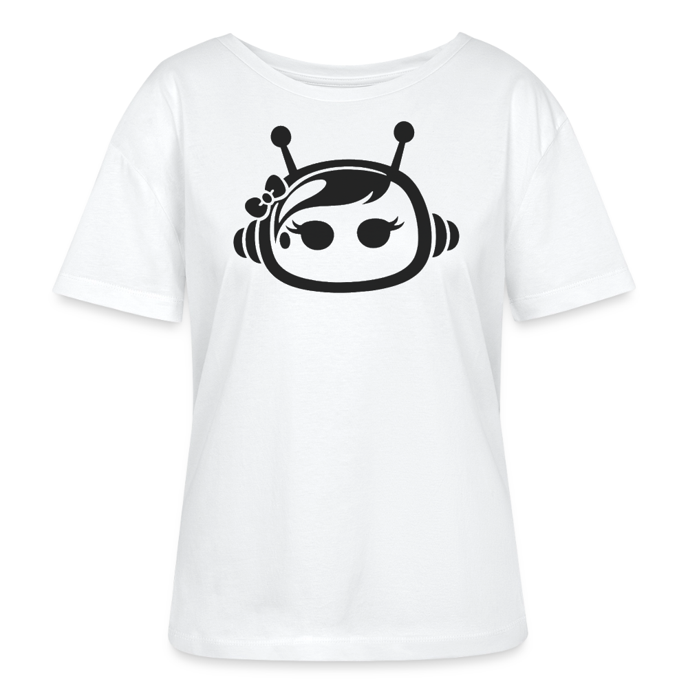 AI Femal Bot Frauen Bio-T-Shirt - Weiß