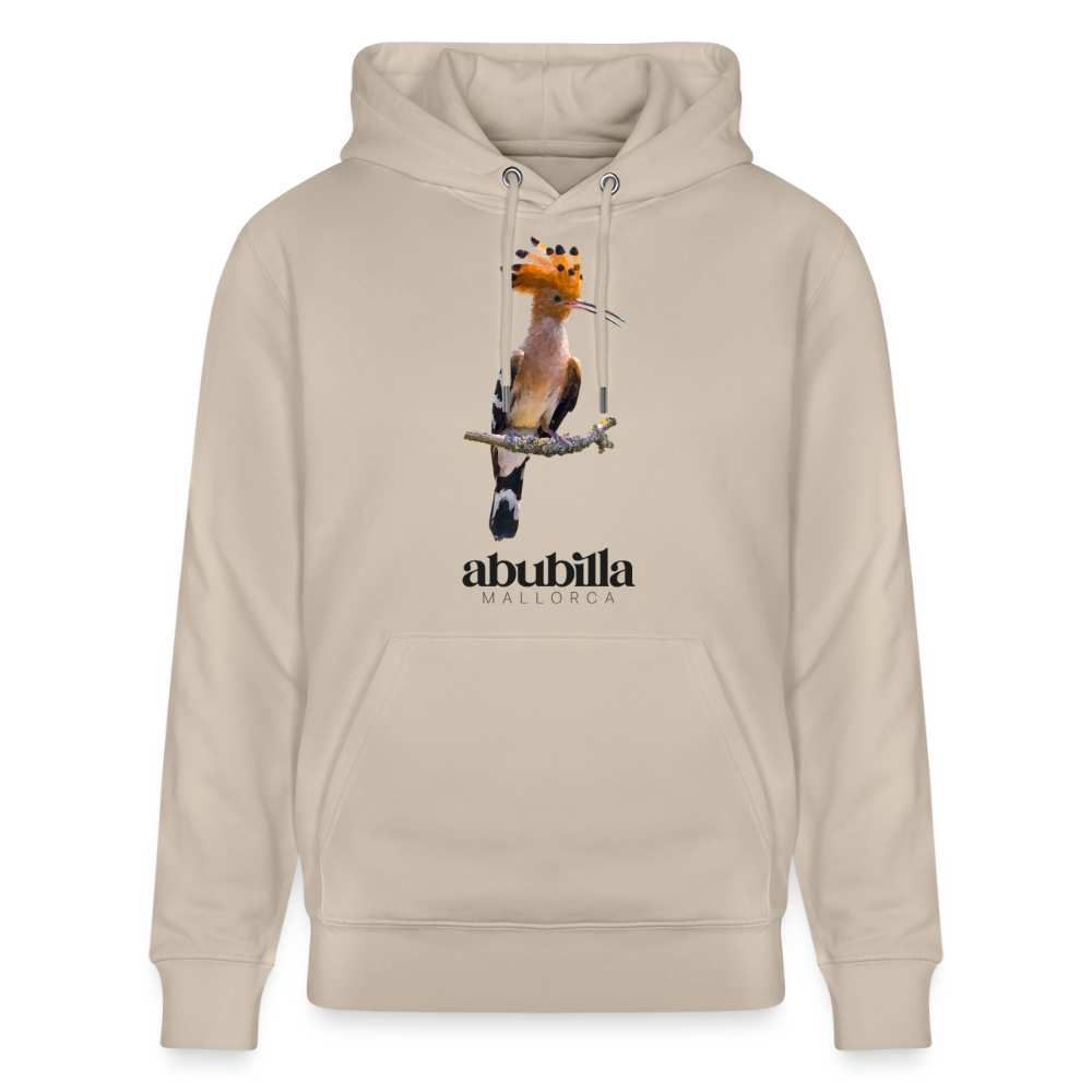 Abubilla Unisex Bio-Hoodie - Beige