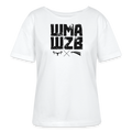 WMAWZB Damen T-Shirt Hell mit Logo Frontprint - Weiß