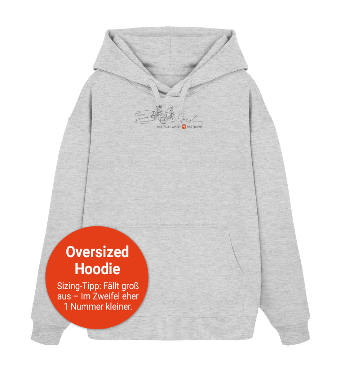Winter Bike Soest  - Organic Oversized Hoodie 2.0 ST/ST