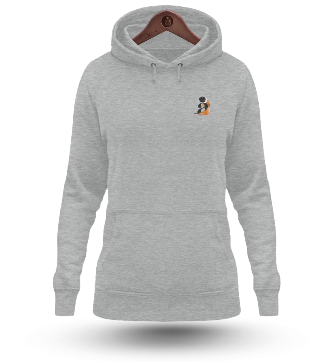 Abubilla - Damen Premium Hoodie Heather Grey