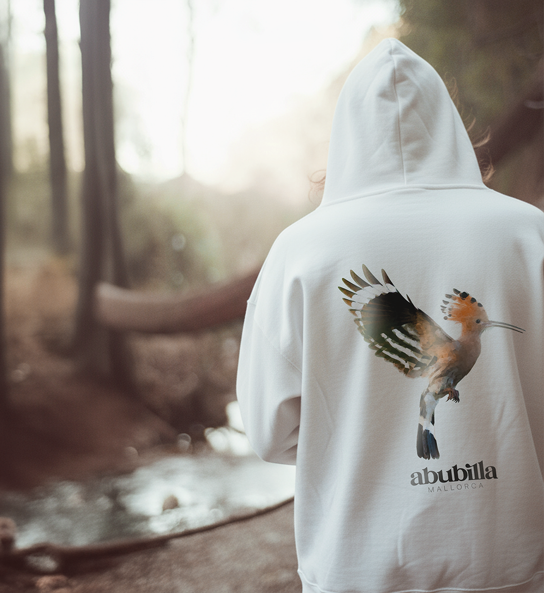 Abubilla - Damen Premium Hoodie white
