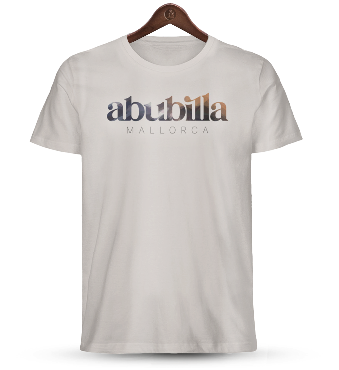 Abubilla - Herren Organic T-Shirt Cream Heather Grey