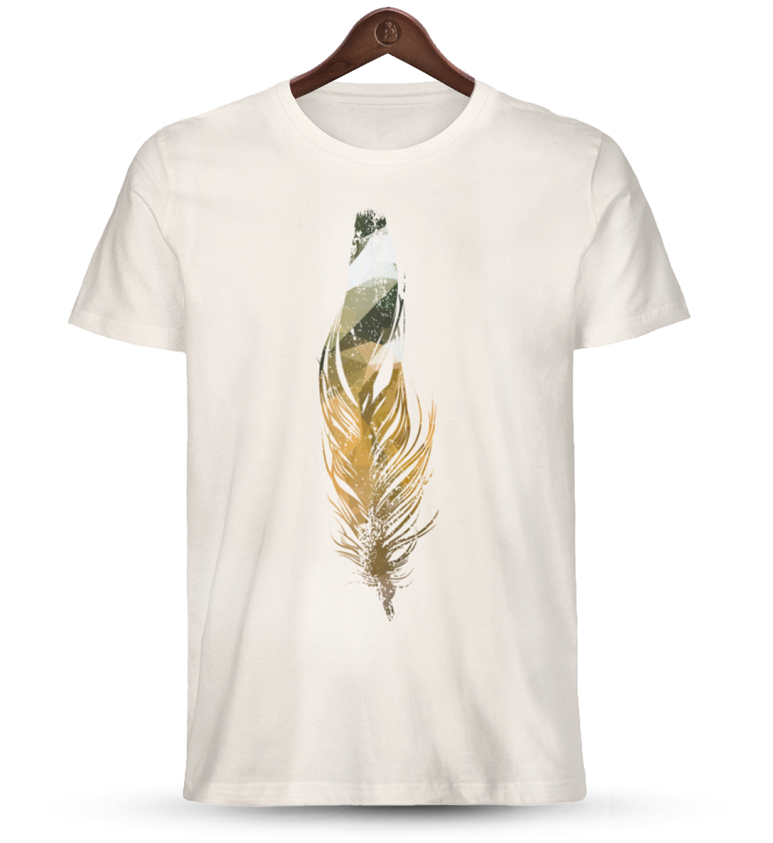 Abubilla - Organic T-Shirt Vintage white
