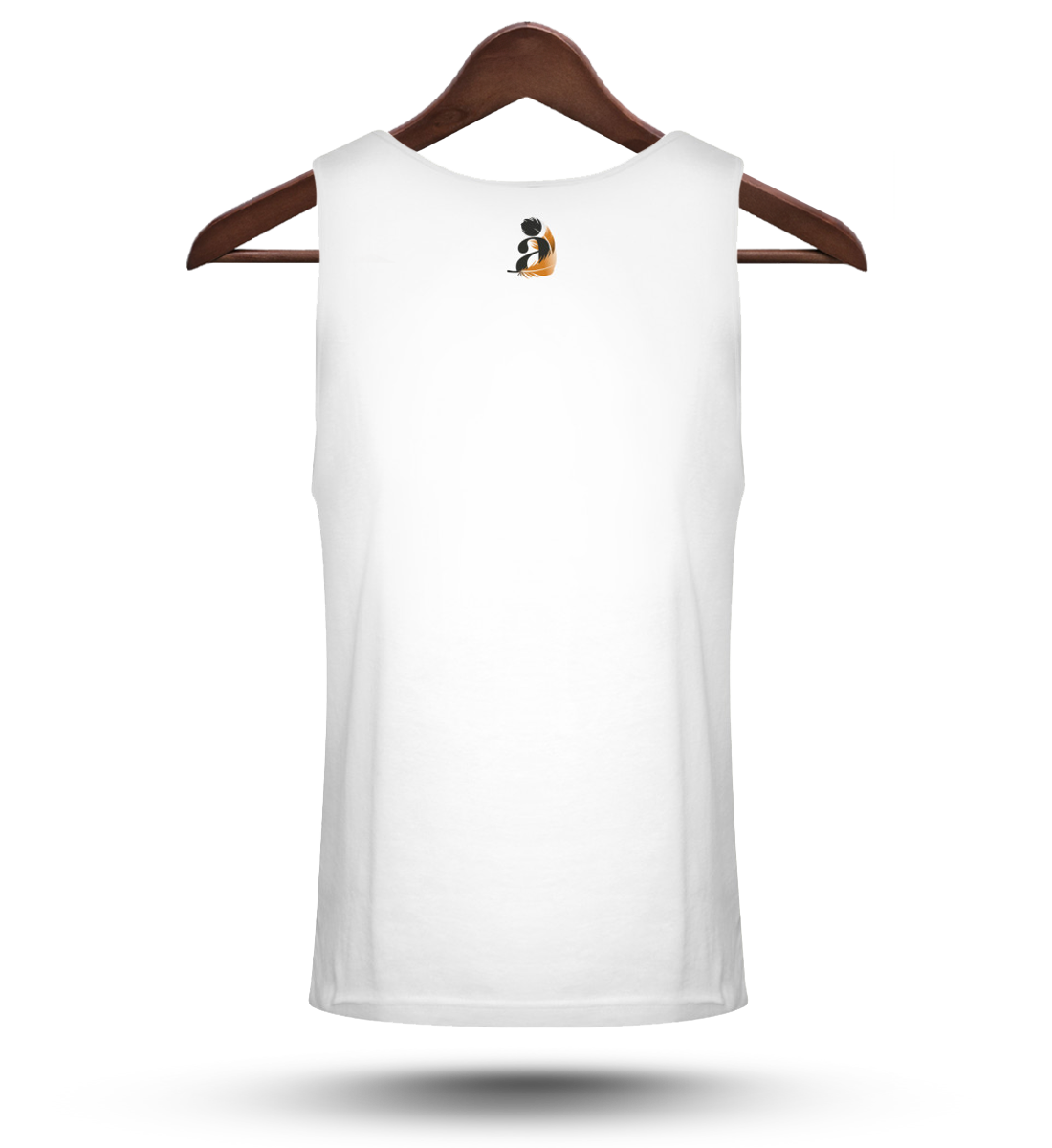 Abubilla  - Relaxed Tanktop White Back
