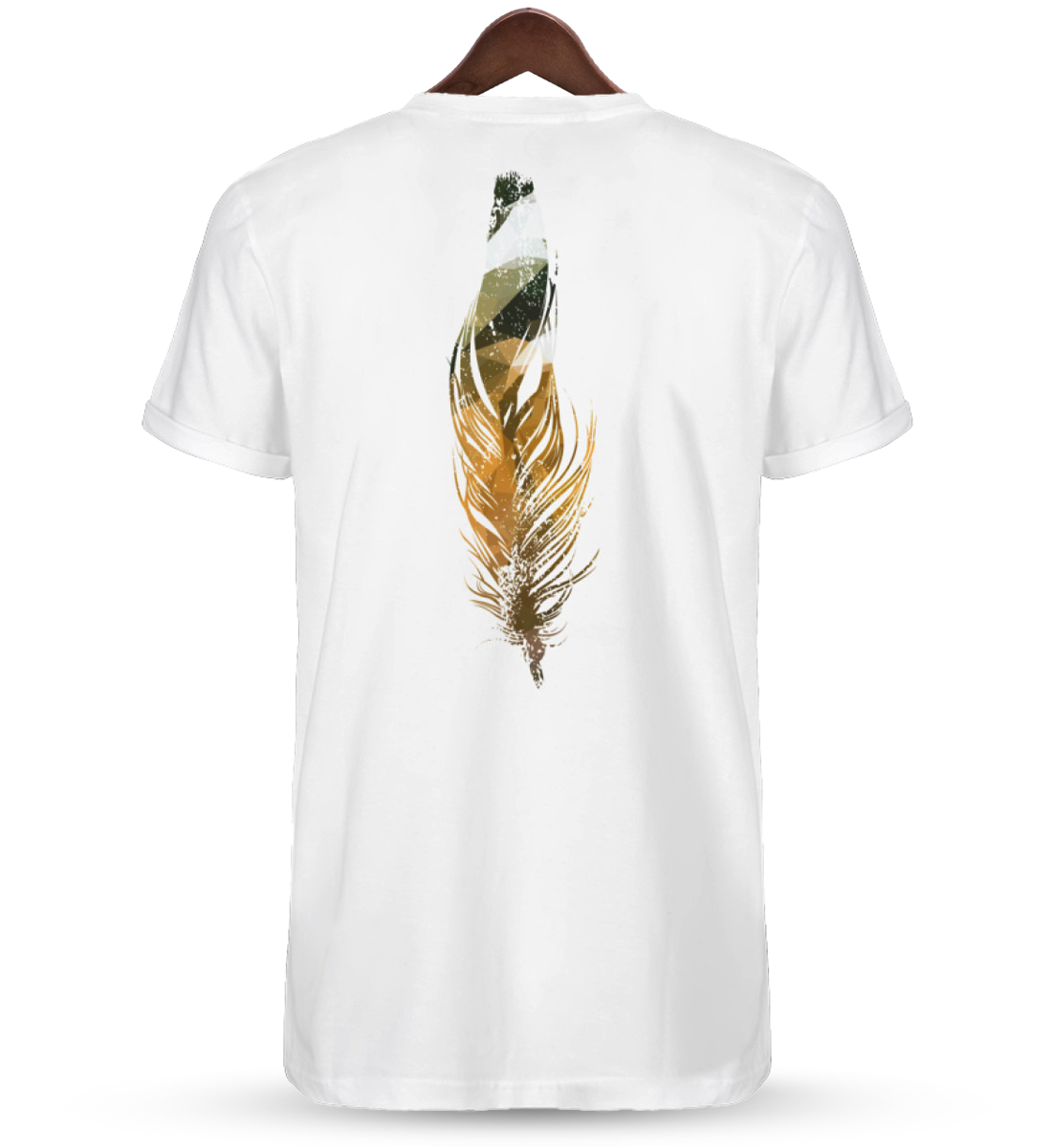 Abubilla - Roll Up Shirt white