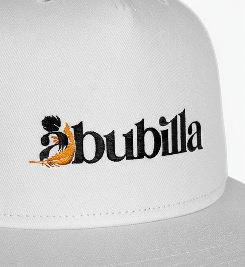 Abubilla-Snapback Cap white