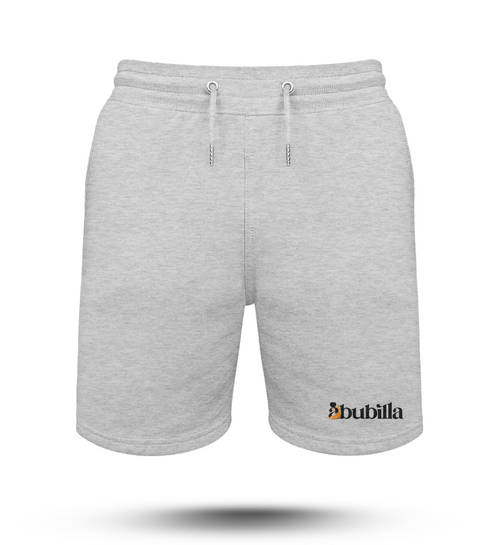Abubilla  - Sweat Shorts mit Sticklogo haether grey
