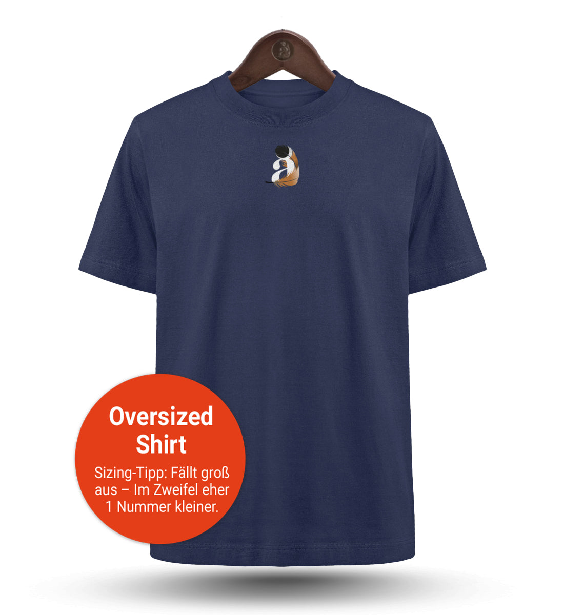 Abubilla Heavy Oversized Shirt French Navy