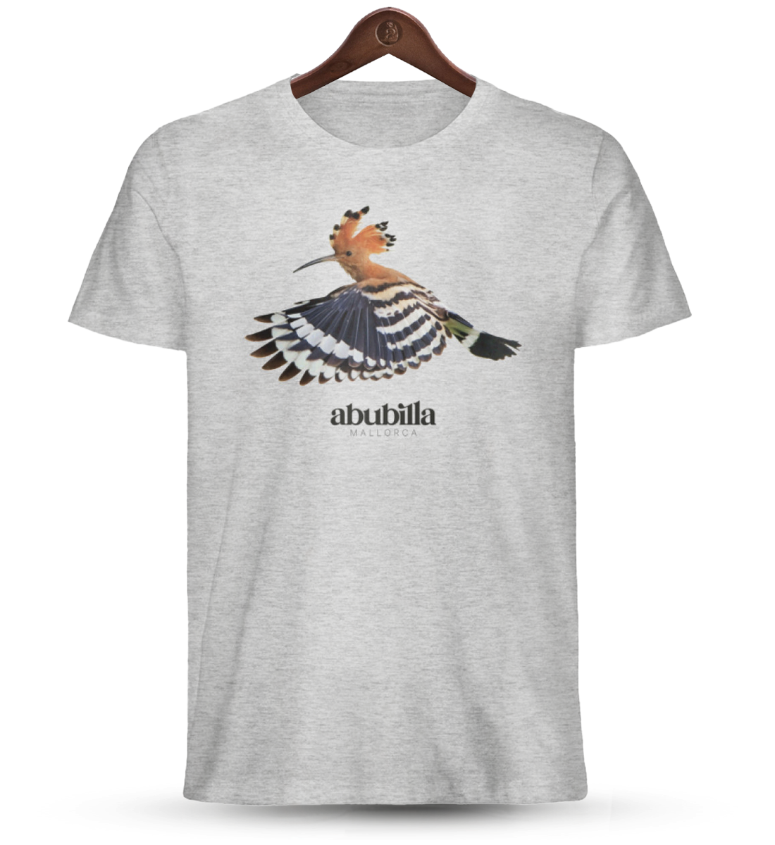 Abubilla Organic Tshirt Heather Grey