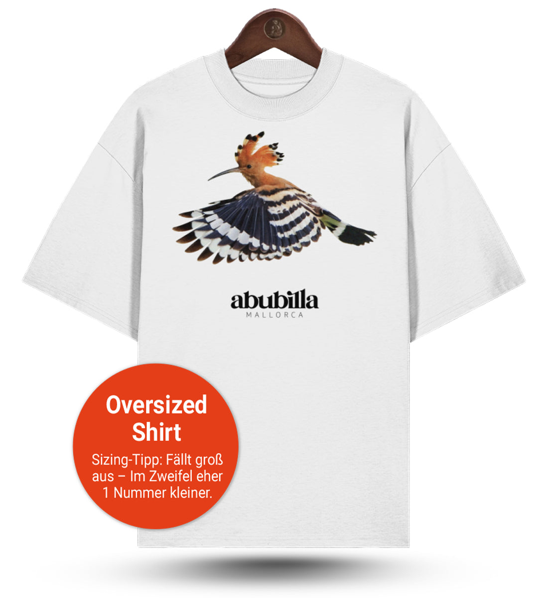 Abubilla Oversized Shirt White