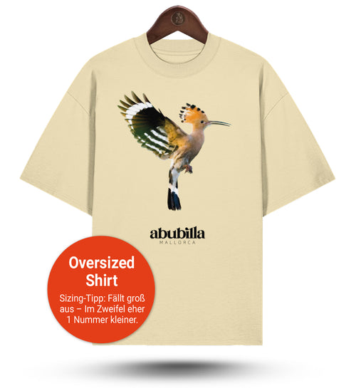 Abubilla Oversized Shirt Natural Raw