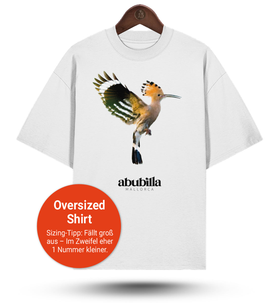 Abubilla Oversized Shirt White