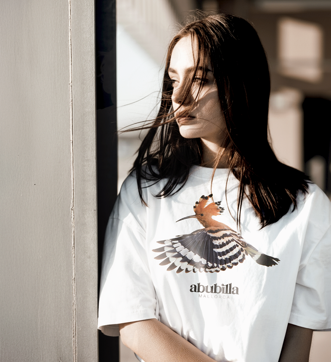 Abubilla Relaxed Oversized shirt white