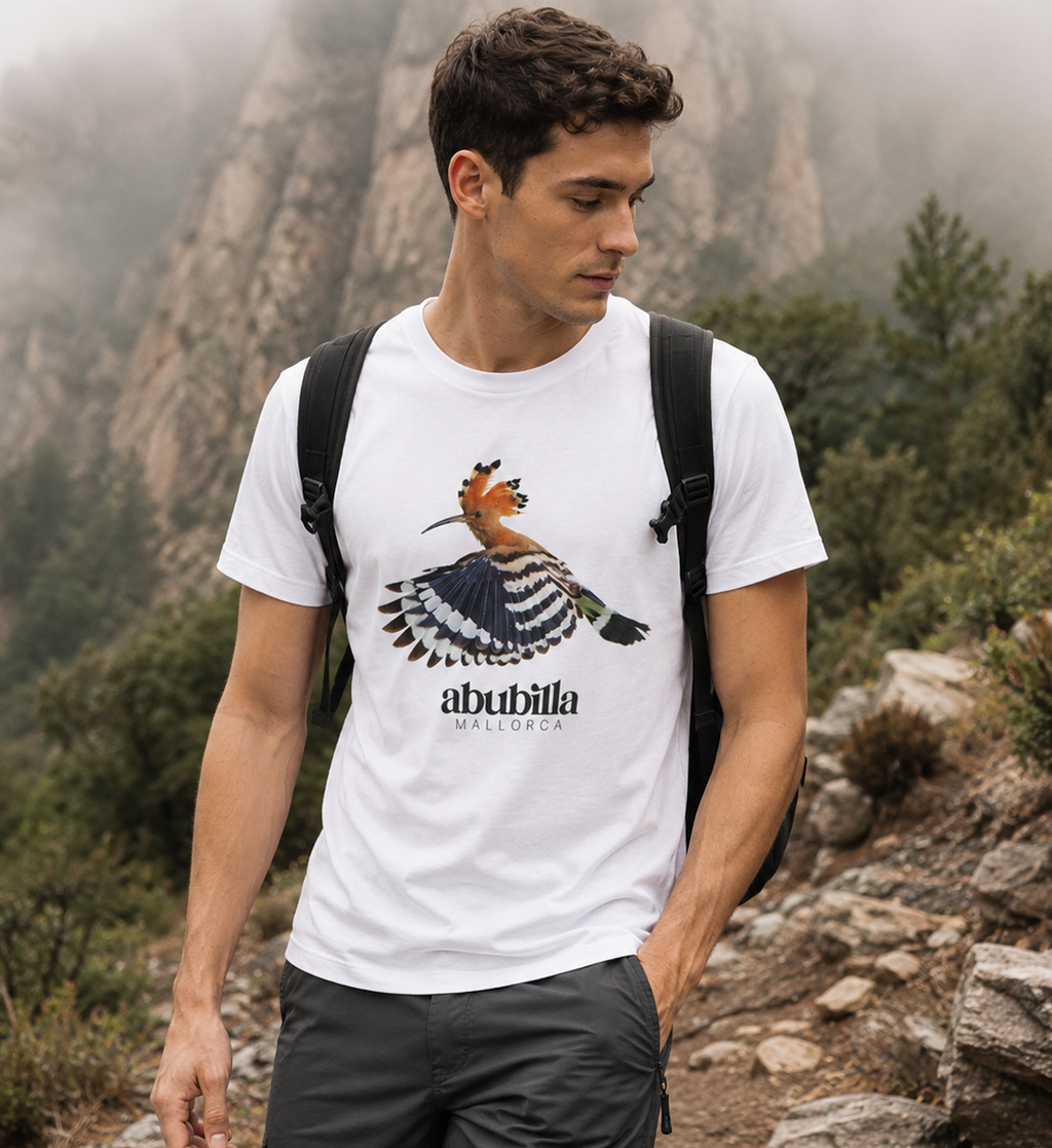 Abubilla Unisex Bio-T-Shirt – Hoopoe Free Flight