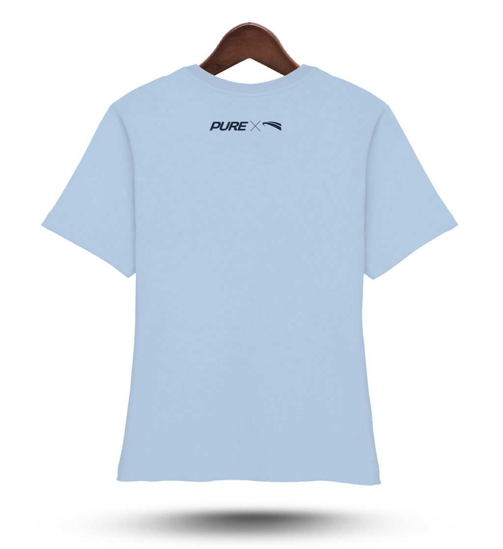 Pure X Pain  - Damen Organic Shirt blue soul