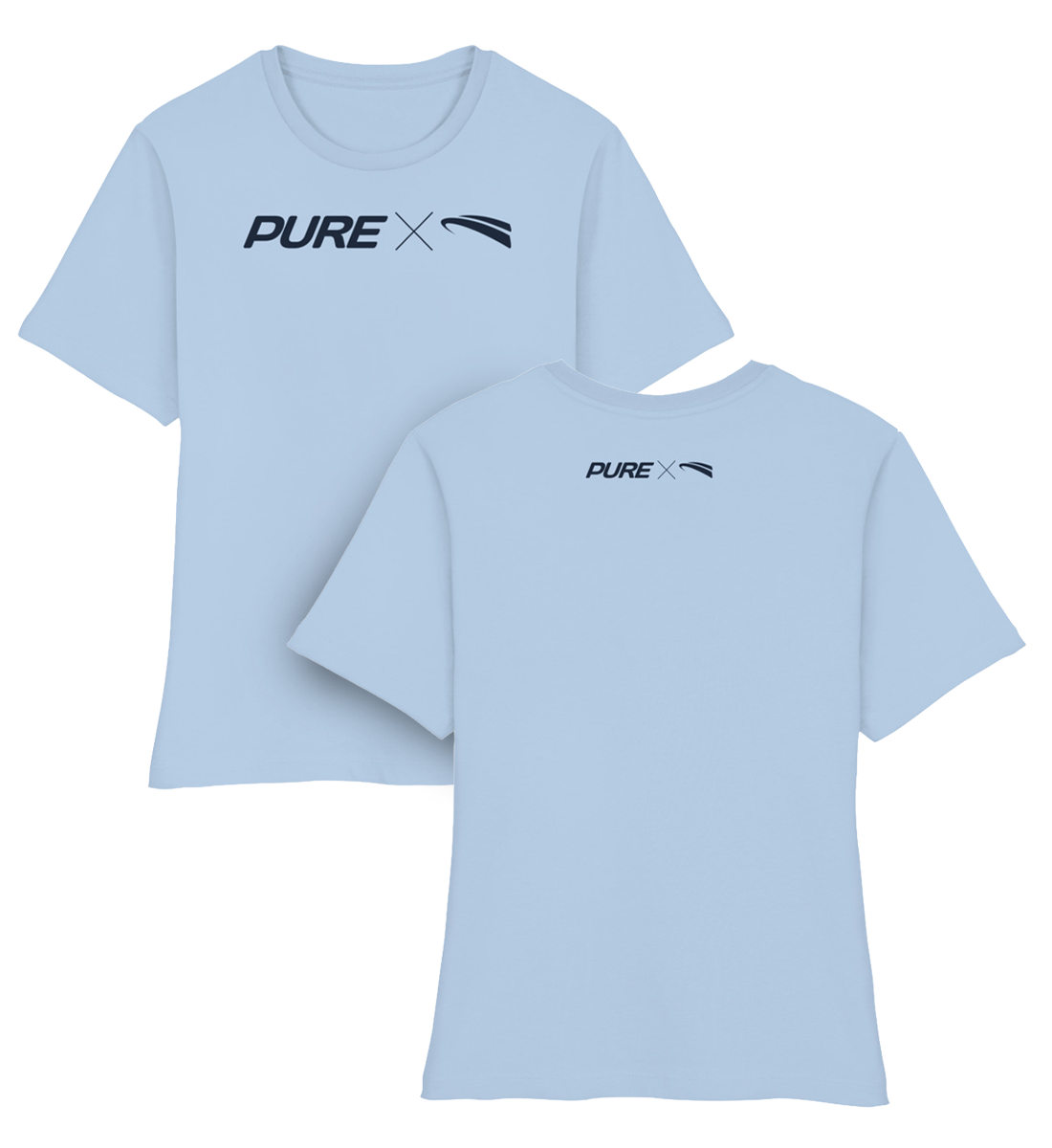 Pure X Pain  - Damen Organic Shirt blue soul