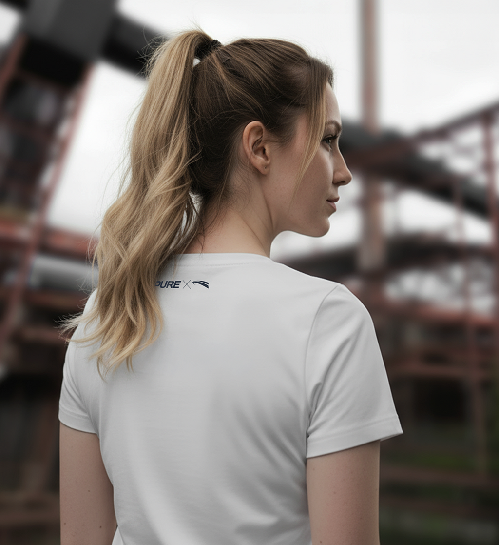 Pure X Pain  - Damen Organic Shirt white 