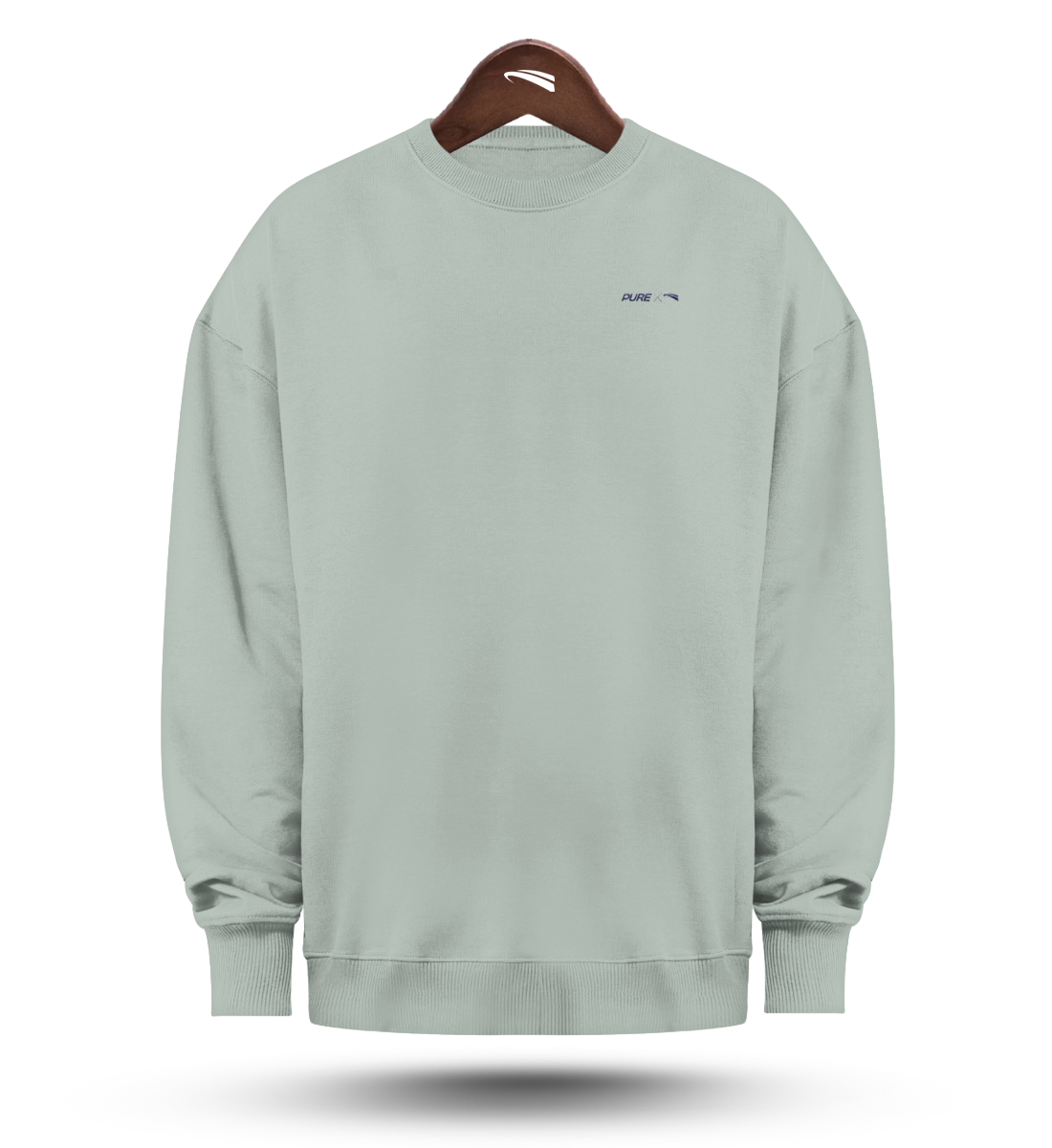 Pure X Pain  - Heavy Sweatshirt aloe