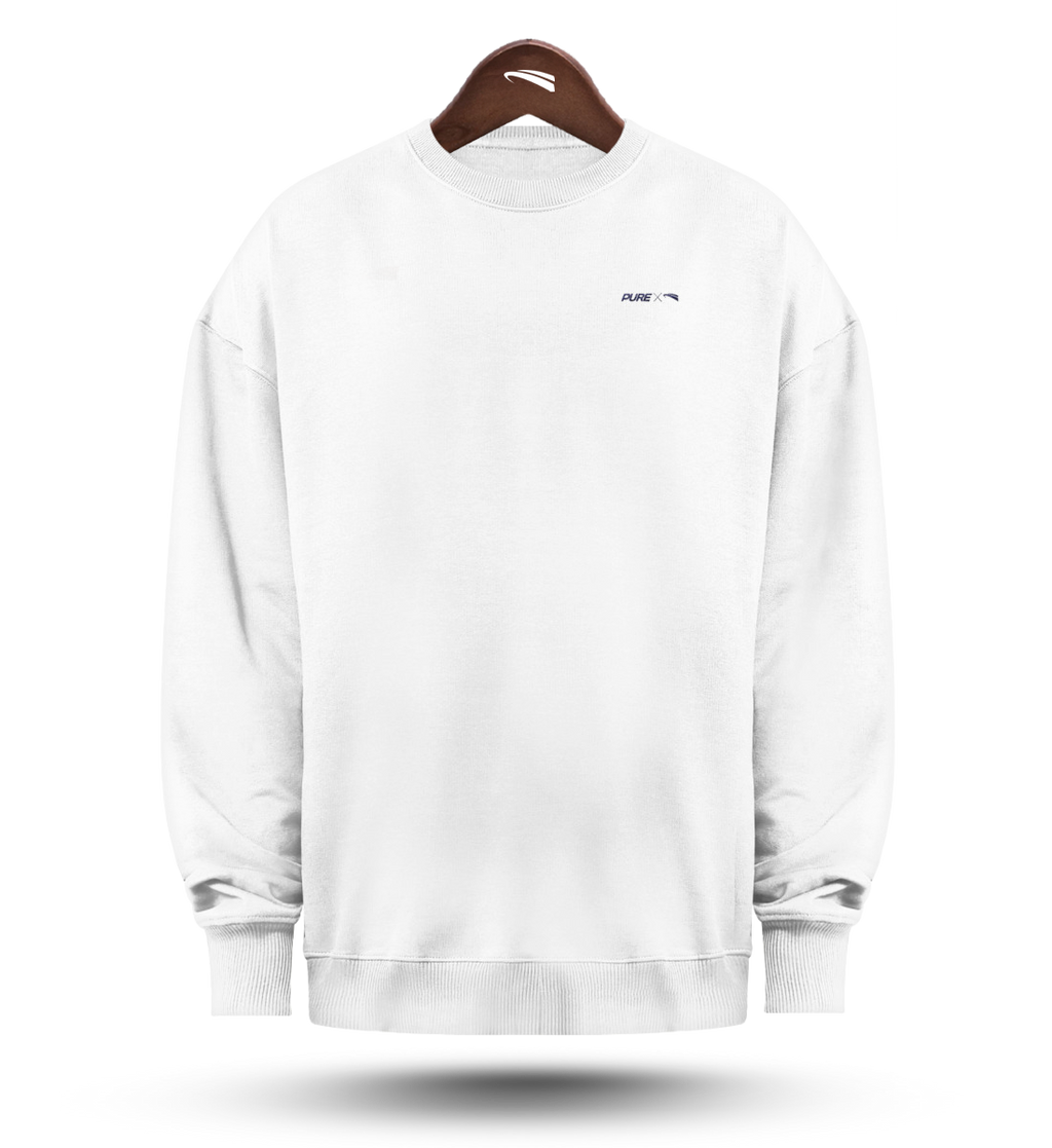 Pure X Pain  - Heavy Sweatshirt white