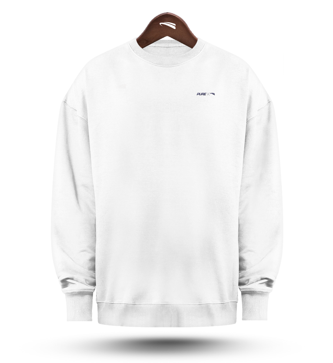 Pure X Pain  - Heavy Sweatshirt white